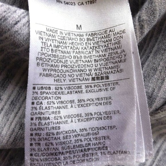 ☆☆SOLD☆☆ Banana Republic Heather Gray Sweatshirt - Picture 7 of 7